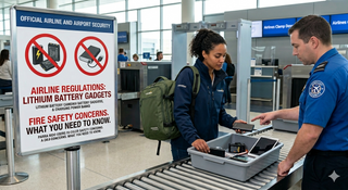Airlines Clamp Down on Lithium Battery Gadgets Due to Fire Safety Concerns: What You Need to Know