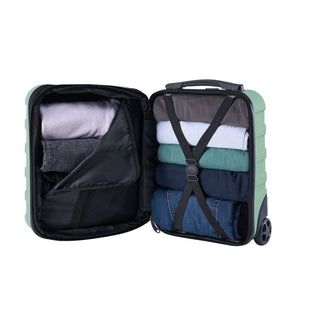 Anode 24-30L TwinWheel Expandable Underseat Case - 40x30x20cm > 40x30x25cm