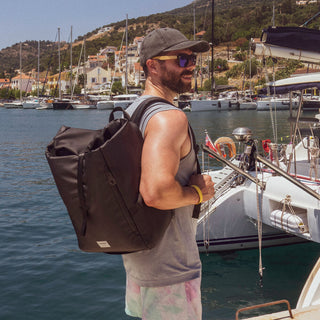 Iseo Rolltop Water Resistant Underseat Backpack 24L - 40x30x20 cm