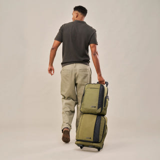 Manhattan Pro Luggage Set 24L (40x30x20) Backpack & 30L Trolley (45x36x20)