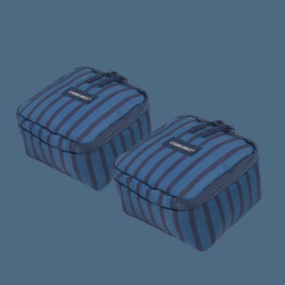 Classic Striped 5-Piece Packing Cube Set