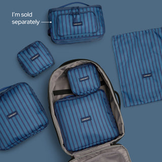 Classic Striped 5-Piece Packing Cube Set