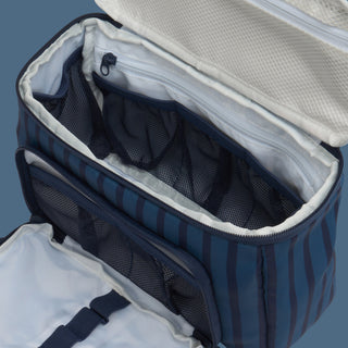 Classic Striped Toiletries Bag